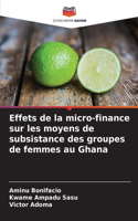 Effets de la micro-finance sur les moyens de subsistance des groupes de femmes au Ghana