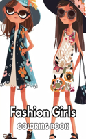 Fashion Girls Coloring Book
