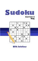 Sudoku 1st Edition: +50 Collections Of Soduko + With solutions in last pages, Easy