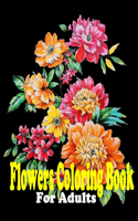 Flowers Coloring Book For Adults