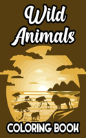 Wild Animals Coloring Book