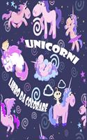 Unicorni Libro da Colorare