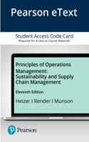 Principles of Operations Management: Sustainability and Supply Chain Management