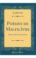 Poésies de Malfilâtre