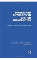 Power & Authority in British Universities