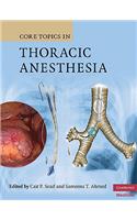 Core Topics in Thoracic Anesthesia