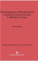 Development of Biochemical Concepts from Ancient to Modern Times