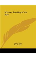 Mystery Teaching of the Bible