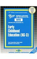 Early Childhood Education (KG.-3)