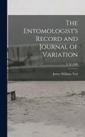 Entomologist's Record and Journal of Variation; v 92 1980