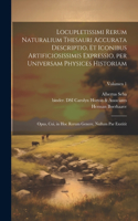 Locupletissimi rerum naturalium thesauri accurata descriptio, et iconibus artificiosissimis expressio, per universam physices historiam