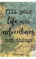 Bucket List: Fill Your Life With Adventures Not Things Couples Travel Bucket List