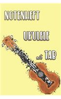 NOTENHEFT UKULELE mit TAB