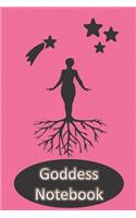 Goddess Notebook: Pretty Journal Notebook for Teenage Girls or Women - Inspire the Goddess Within