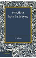 Selections from La Bruyère