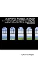 The Nineteenth Yearbook of the National Society for the Study of Education Part I New Materials of I