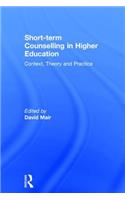 Short-term Counselling in Higher Education