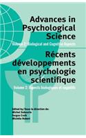 Advances in Psychological Science, Volume 2