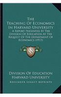 Teaching of Economics in Harvard University