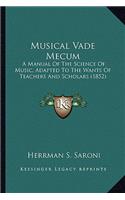 Musical Vade Mecum