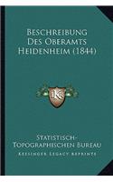Beschreibung Des Oberamts Heidenheim (1844)