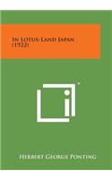 In Lotus-Land Japan (1922)