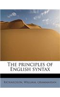 The Principles of English Syntax