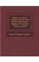 Memoirs of Baron Lejeune