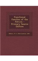 Functional Families of the Patwin - Primary Source Edition