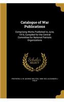 Catalogue of War Publications