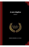 A New Algebra; Volume 1