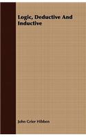 Logic, Deductive And Inductive
