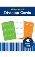 Write-On Wipe-Off Division Cards