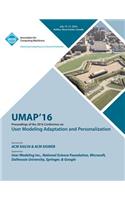 UMAP 16 User Modeling, Adaptation and Personilization Conference