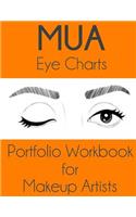 MUA Eye Charts Portfolio Workbook for Makeup Artists: Enid Edition