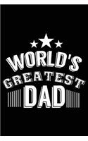 World's Greatest Dad: Dads Memory Books V9