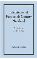 Inhabitants of Frederick County, Maryland, Vol. 2