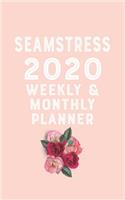 seamstress 2020 Monthly Weekly Planner seamstress Occupation Planner A beautiful