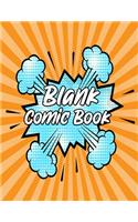 blank comic book