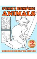 Funny Humping Animals Coloring Book For Adults