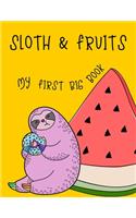 Sloth & Fruits My first BIG book