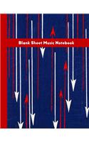Blank Sheet Music Notebook