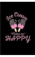 Ice cream makes me happy