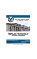 Review of Four FISA Applications and Other Aspects of the FBI's Crossfire Hurricane Investigation