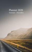 Planner 2020 Gennaio - Dicembre: Agenda mensile e settimanale A partire dal 1 gennaio al 31 dicembre 2020, copre i calendari per il 2019, 2020, 2021, 2021, 12 foglio mensili e 53 fo