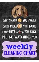 Weekly Cleaning Chart