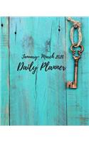 Daily Planner 2020 1st Quarter