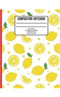 Composition Notebook Wide Ruled