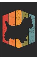 Retro Yorktese Notebook - Gift for Yorktese Lovers and Dog Owners - Vintage Yorktese Diary - Yorktese Writing Journal