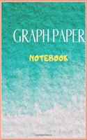 Graph Paper Notebook: GraphPaper4x4_7.5x9.25_100_noBleed.pdf.Graphing Paper for Math & Science Students,4 Squares per Inch, Large - Cool Succulent Geometric Design .